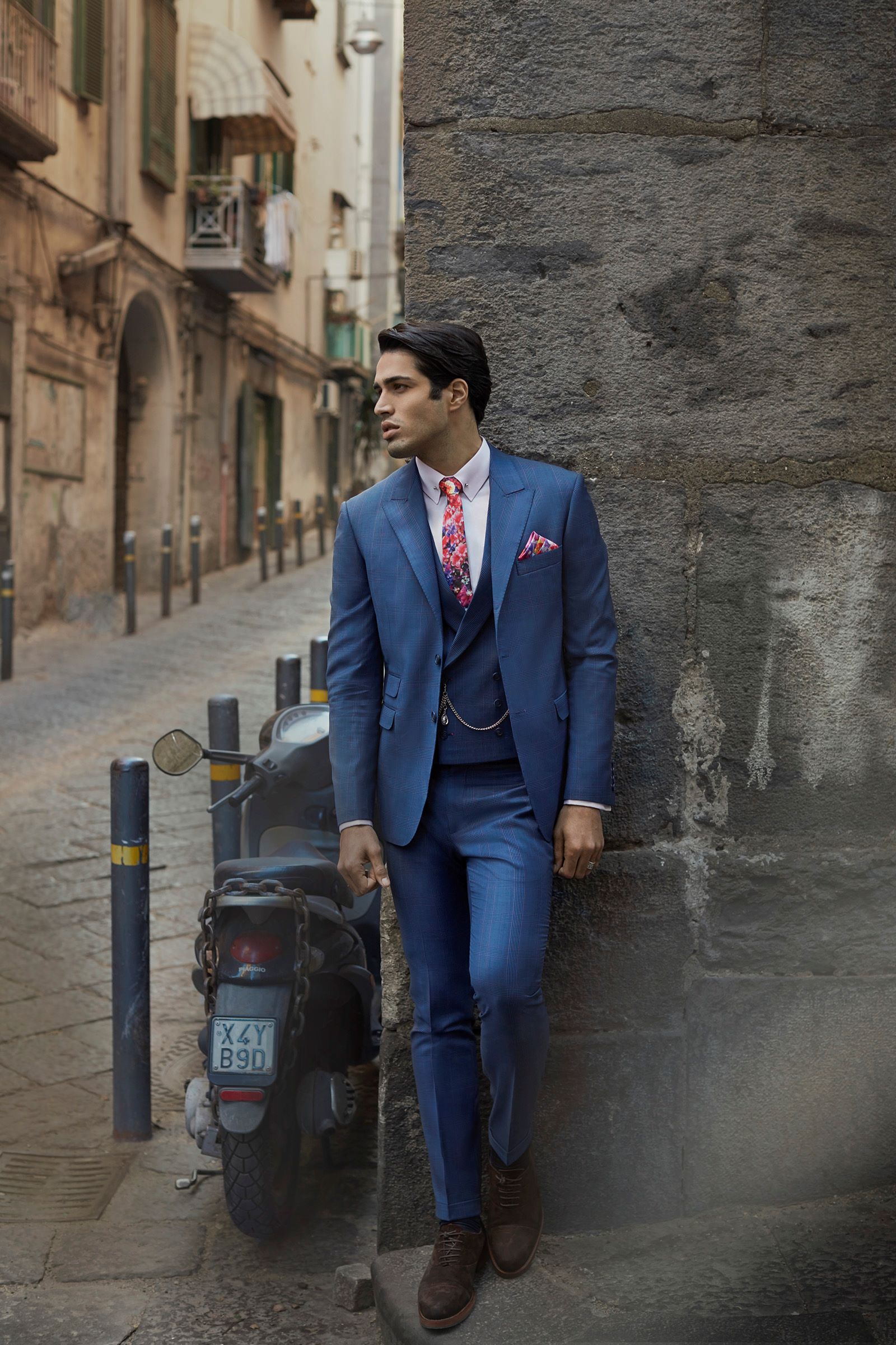 glimmer of troy costa suit