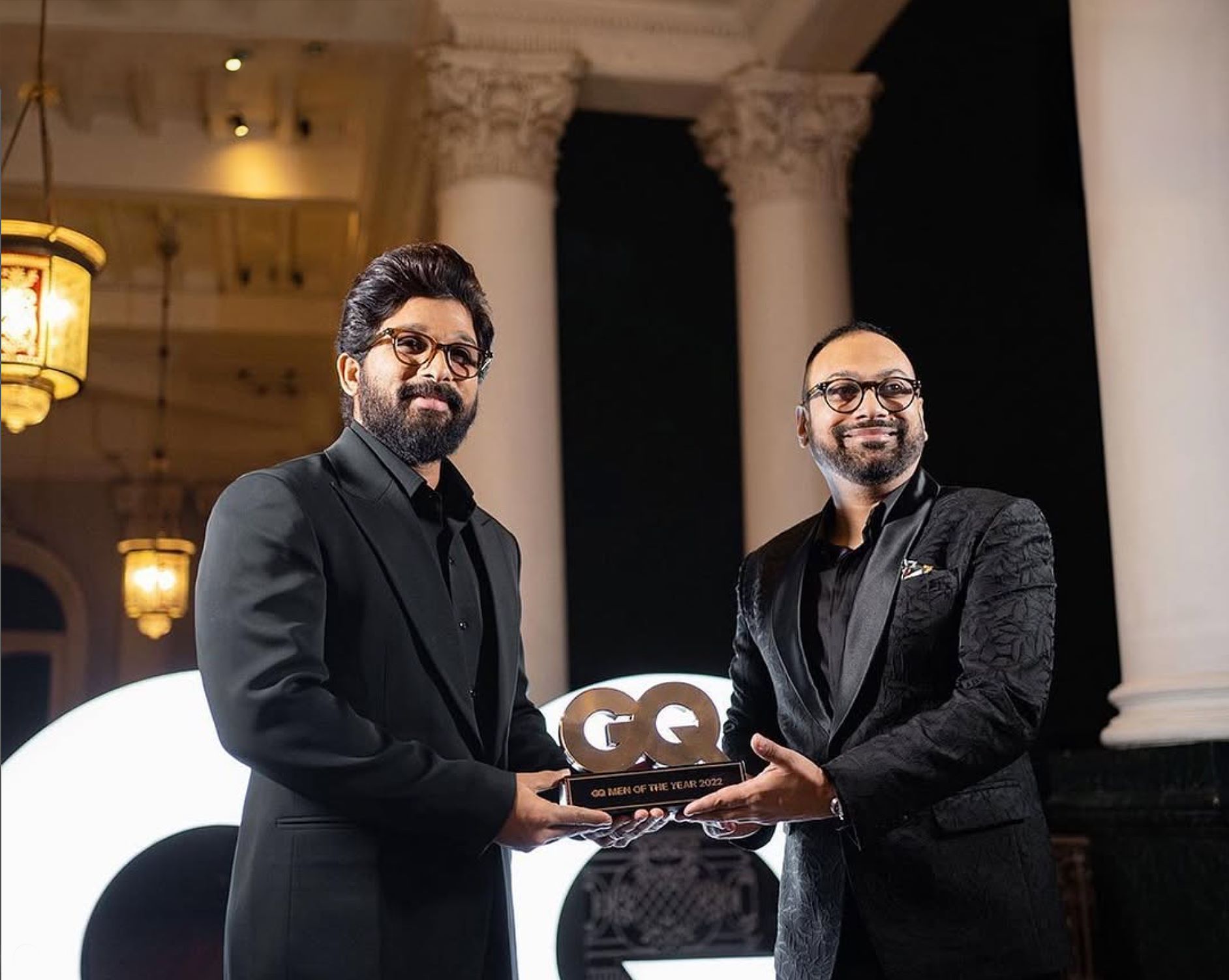 Allu arjun with Che kurrien