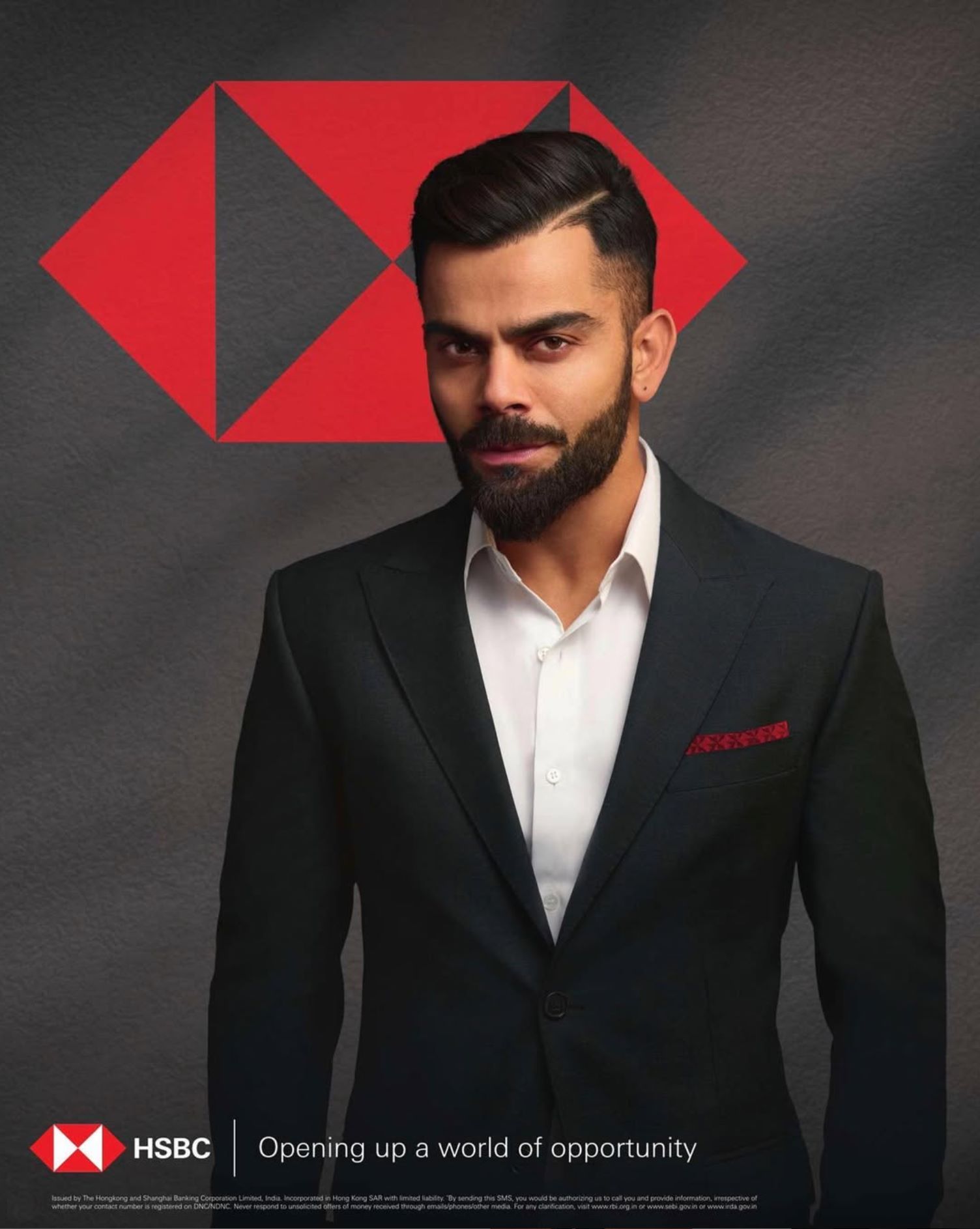 Virat Kohli black look